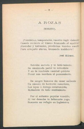A rozas : (Soneto)
