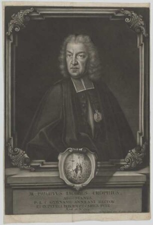 Bildnis des Philipp Jakob Croph