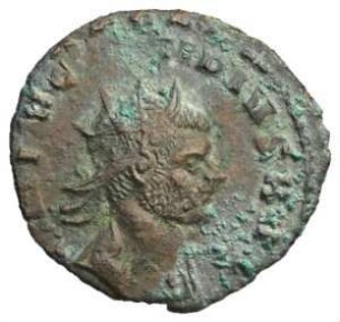 Münze, Antoninian, 268 - 270 n. Chr.