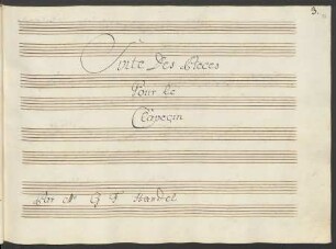 Suiten. Arr; cemb; d-Moll; HWV 428