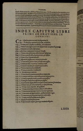 Index Capitum Libri Primi [...]