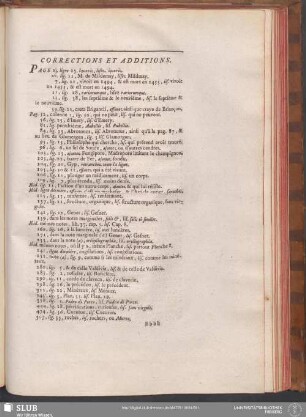Corrections Et Additions