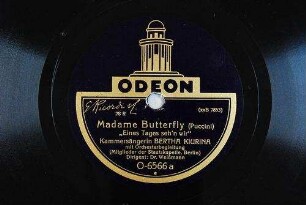 Madame Butterfly : "Eines Tages seh'n wir" ( (Puccini)