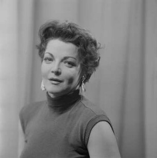 Porträt der Schauspielerin Ursula Meißner : Porträt von Ursula Meißner