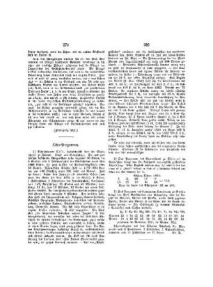 Oster - Programme