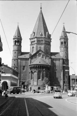 Mainz: Dom, Gesamtansicht von Norden