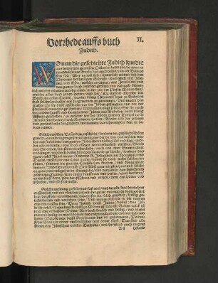 Vorrhede auffs Buch Judith.