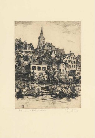 Tübingen. Hölderlinturm