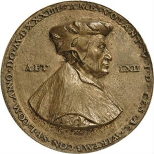 Hans Daucher, Medaille auf Ambrosius Volland, 1534