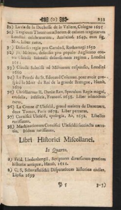 Libri Historici Miscellanei.
