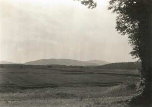 Harz. Blick von der Straße Königshütten - Elbingerode gegen den Brocken