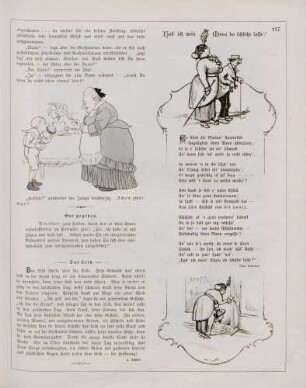 "Die Zwillinge" ""Hab' ich mein' Mann do schtehe losse?"