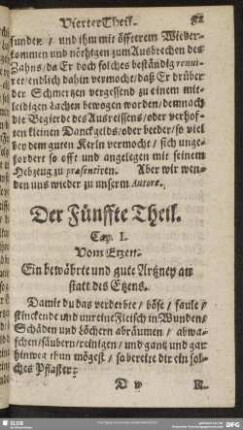 Der Fünffte Theil