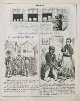 "Ähnlichkeit" "Bei einem sächsischen Schützenfeste" "Der Sündenbock"