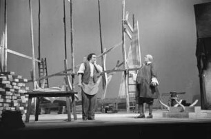 Szenenbilder aus " Zar und Zimmermann " von