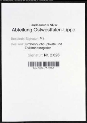 Kirchenbuchduplikate der evangelisch-reformierten Gemeinde (GHT 1850-1860). (Gemeinde: Berleburg,evangelisch-reformierte Gemeinde )