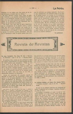 Revista de revistas