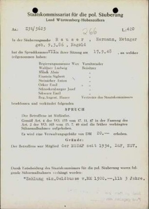 Rauser, Hermann