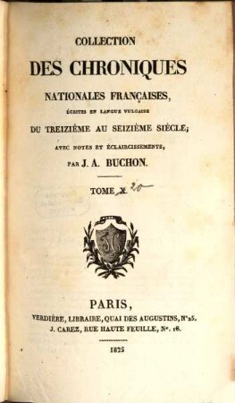 Chroniques de Froissart, 10