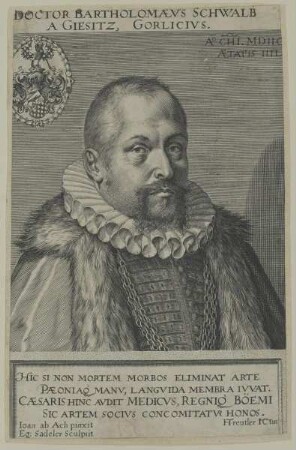 Bildnis des Bartholomäus Schwalb von Giesitz