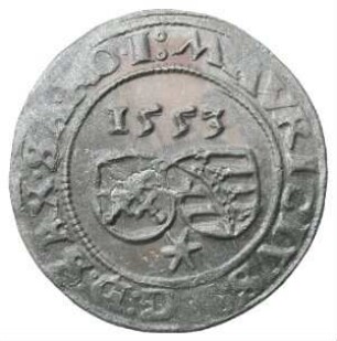Fundmünze, 1/4 Taler, 1553
