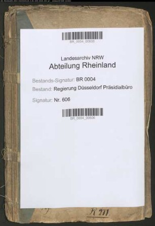 Organisation der Landratsämter und Besetzung der "landrätlichen Offizien" (Stellen der Landräte und Kreissekretäre), mit Besetzungslisten