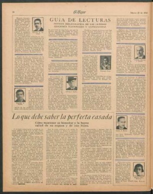 Guía de lecturas : Noticia bibliográfica de las últimas ediciones nacionales y extranjeras