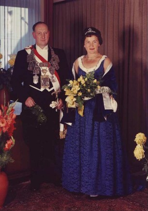 Neusser Schützenkönig Joseph Lange, 1959