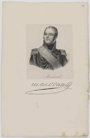 Bildnis des Alexandre Macdonald