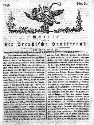No. 60., 29. Juli 1809