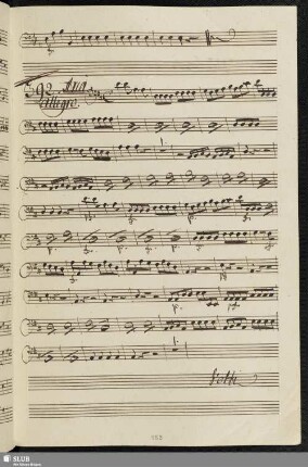 392. Aria: Fra Corni Trombe e Timpani / Gazzaniga, G.