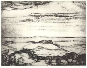 Weite Landschaft mit Lilienstein