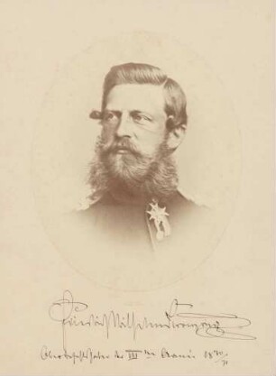 Kronprinz Friedrich Wilhelm, Kopfbild.