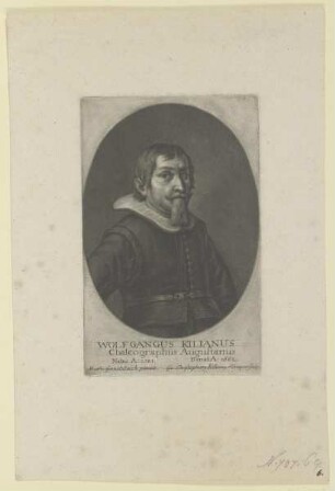 Bildnis des Wolfgangus Kilianus