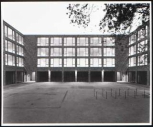 Engelhardt Hof, Berlin: Ansicht der Hofbebauung Bauteile D,E, F (zweiflügeliger Gewerbebau)