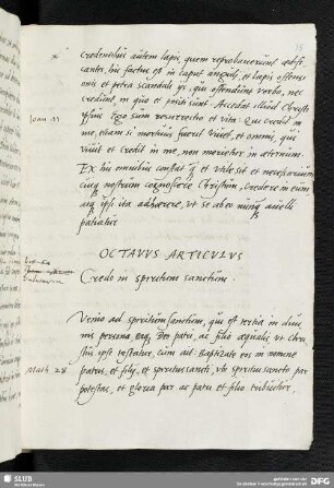 OCTAVVS ARTICVLVS
