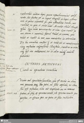 OCTAVVS ARTICVLVS