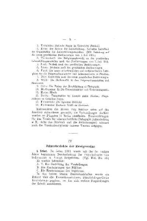 Jahresberichte der Zweigvereine