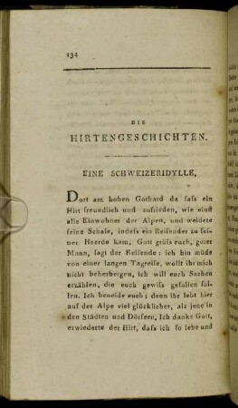 Die Hirtengeschichte. - Der Neujahrstag.