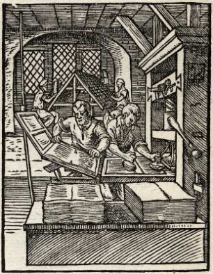 Typographus. Der Buchdrucker.