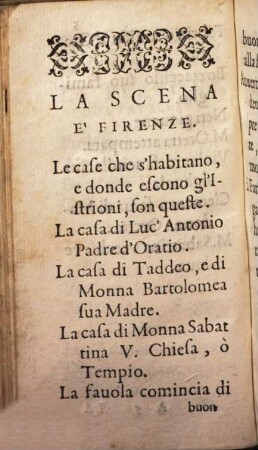 La Strega : Comedia