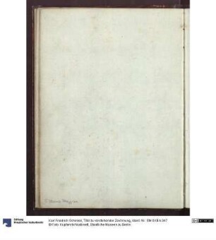 Titel zu vorstehender Zeichnung