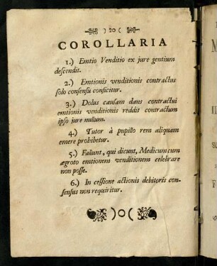 20, Corollaria