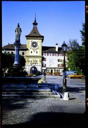 Murten: Berner Tor, von außen