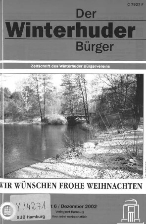 Heft 6 / Dezember 2002 : Zeitschrift des Winterhuder Bürgervereins