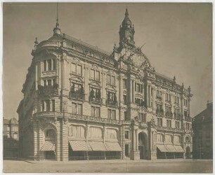 Thiersch, Friedrich von; München; Palais Bernheimer - Geschäftshaus L. Bernheimer