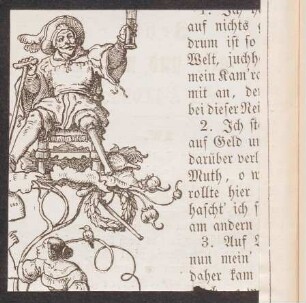 Ich hab' mein Sach' auf nichts gestellt.