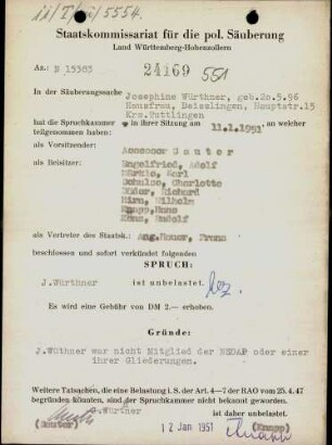 Würthner, Josephine