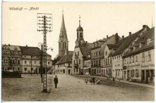 Wilsdruff. Markt