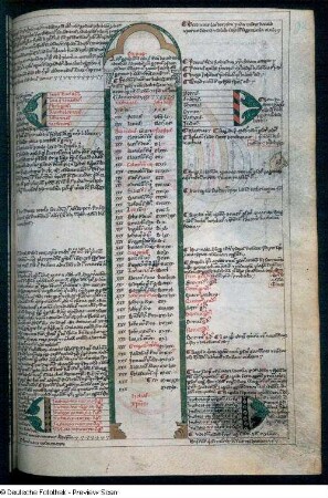Textseite mit Illustration, Blatt 92r